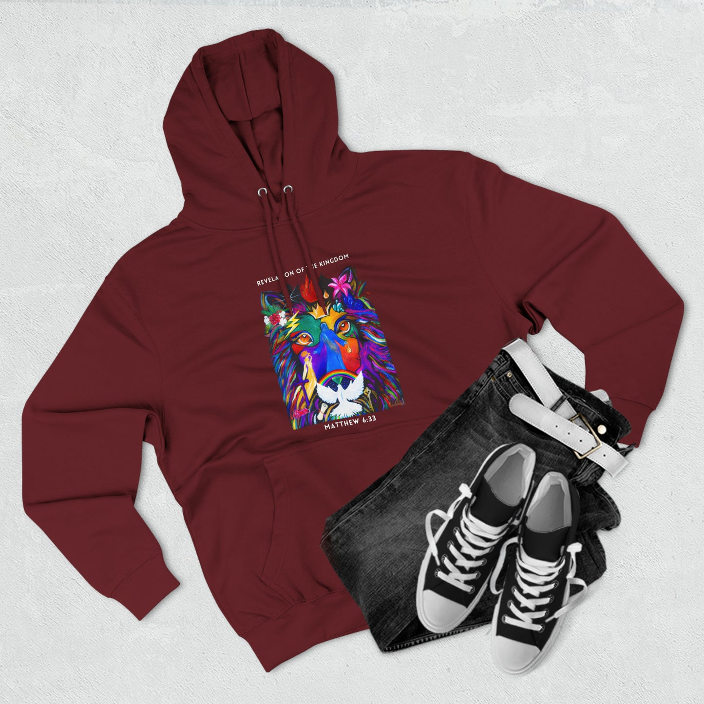 Revelation of the Kingdom, Unisex Premium Pullover Hoodie