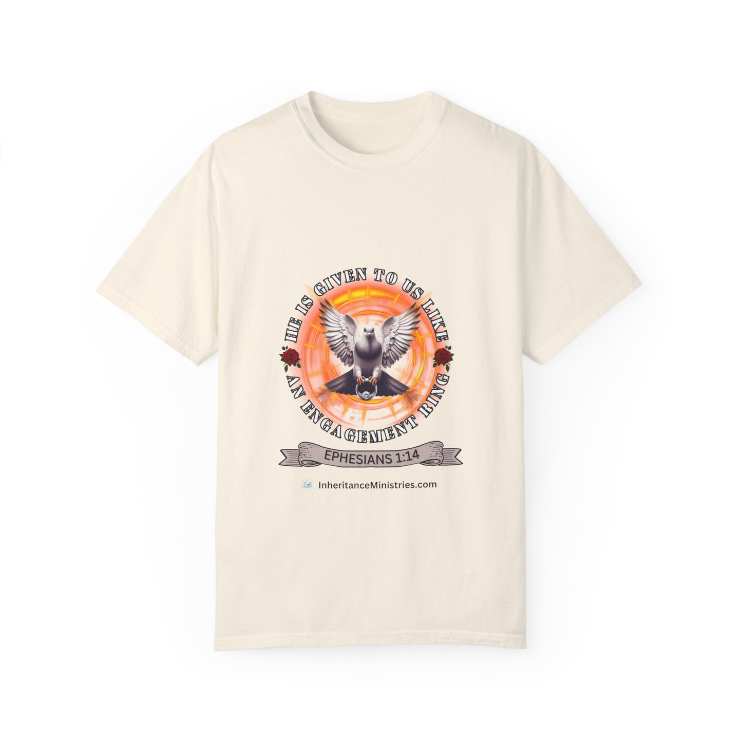 Men's Ephesians 1:14, Garment-Dyed T-shirt