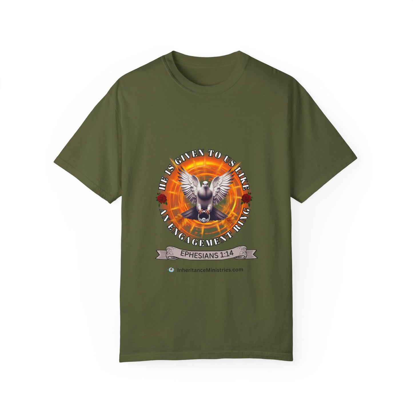Men's Ephesians 1:14, Garment-Dyed T-shirt