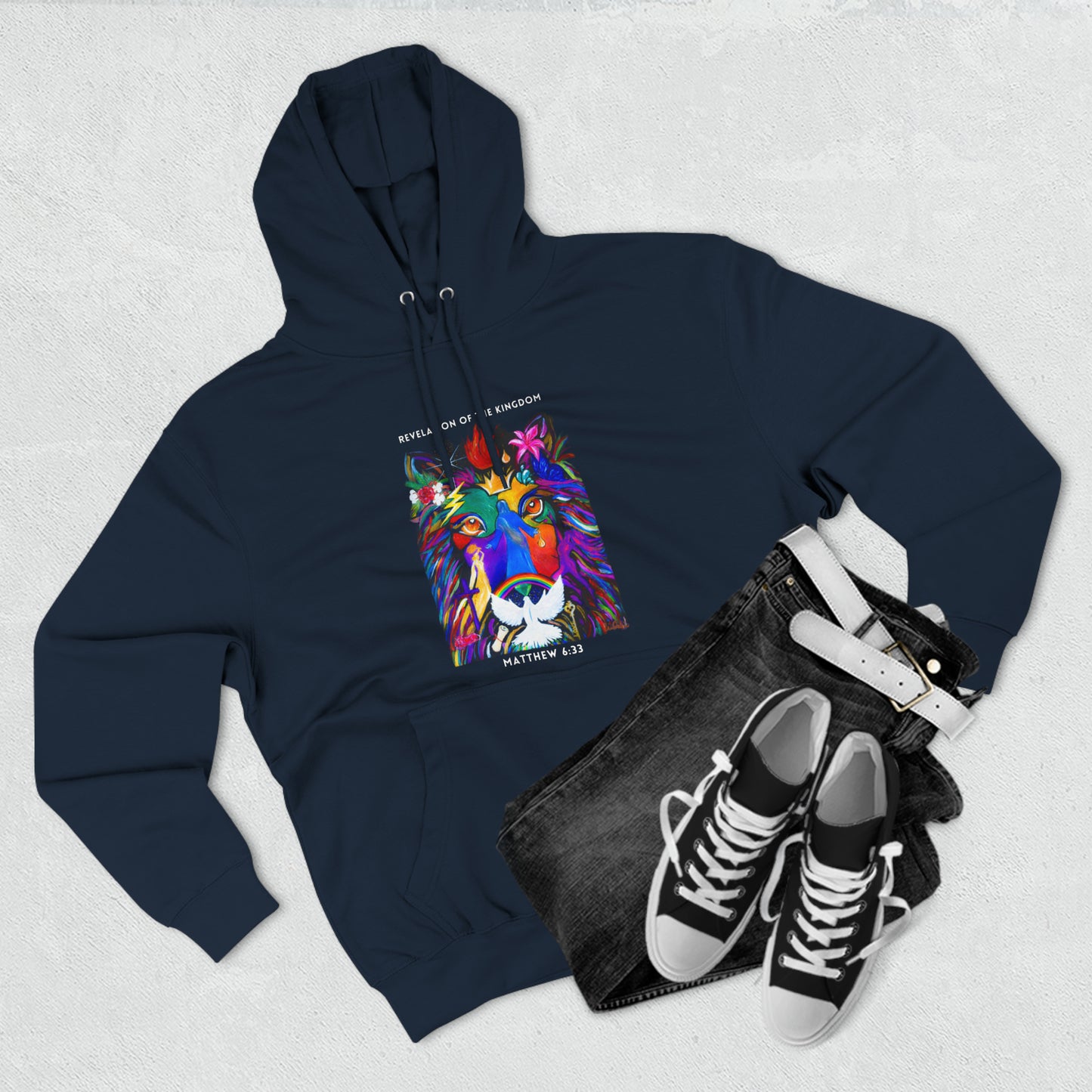 Revelation of the Kingdom, Unisex Premium Pullover Hoodie
