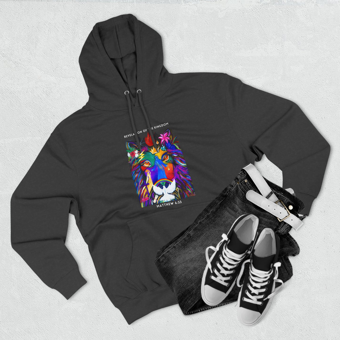 Revelation of the Kingdom, Unisex Premium Pullover Hoodie