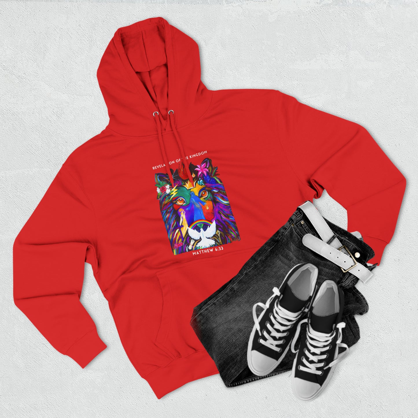 Revelation of the Kingdom, Unisex Premium Pullover Hoodie
