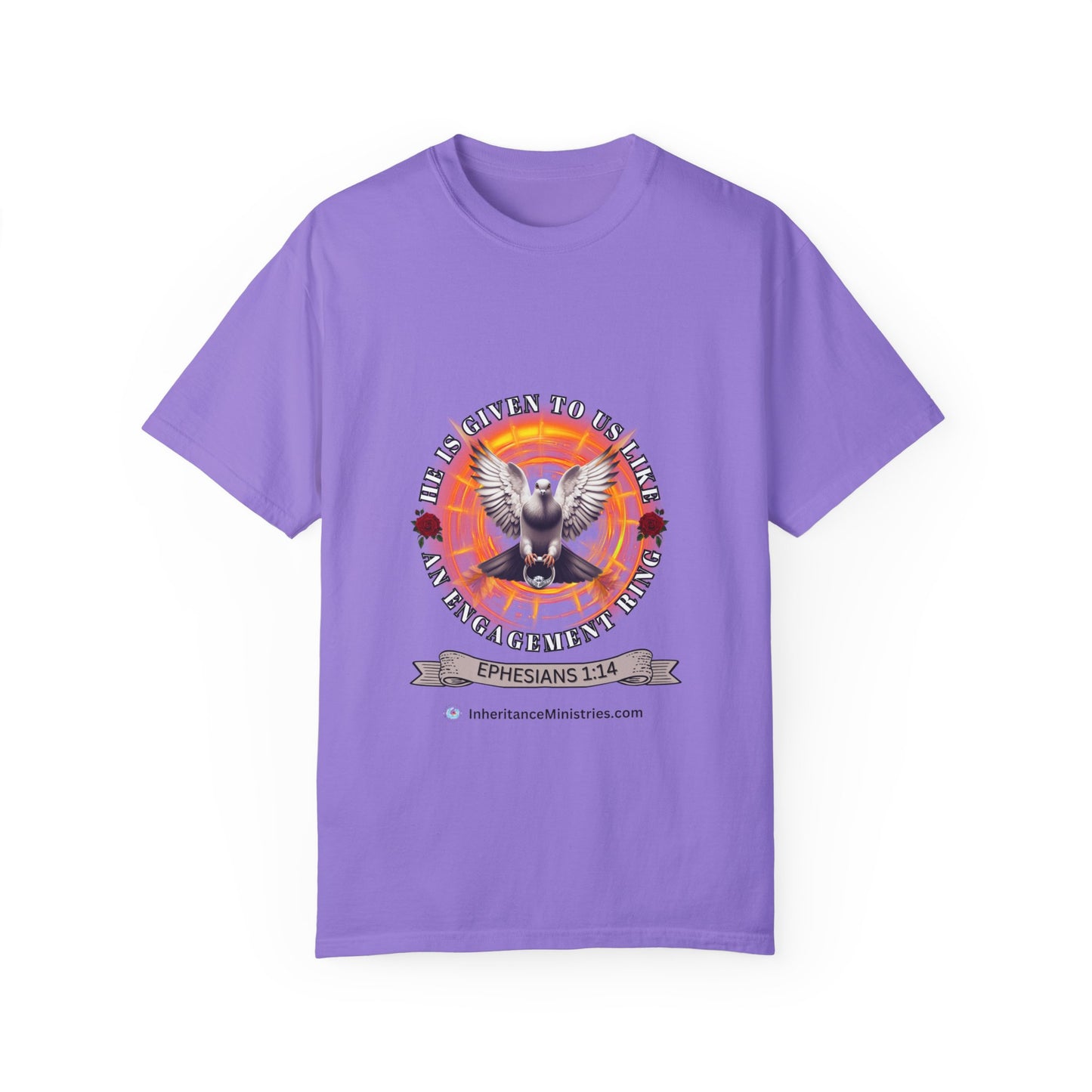 Men's Ephesians 1:14, Garment-Dyed T-shirt