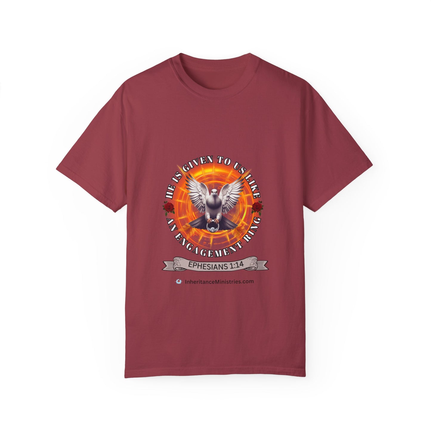Men's Ephesians 1:14, Garment-Dyed T-shirt