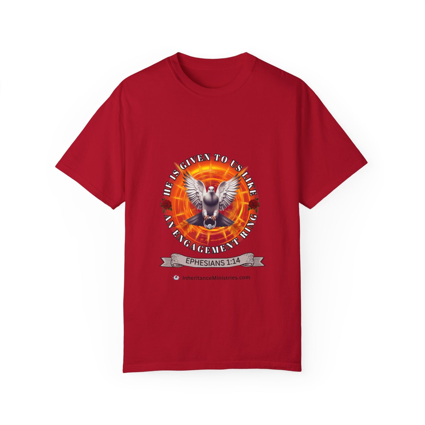 Men's Ephesians 1:14, Garment-Dyed T-shirt