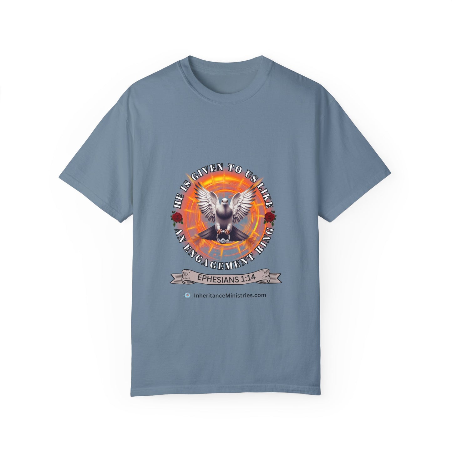 Men's Ephesians 1:14, Garment-Dyed T-shirt