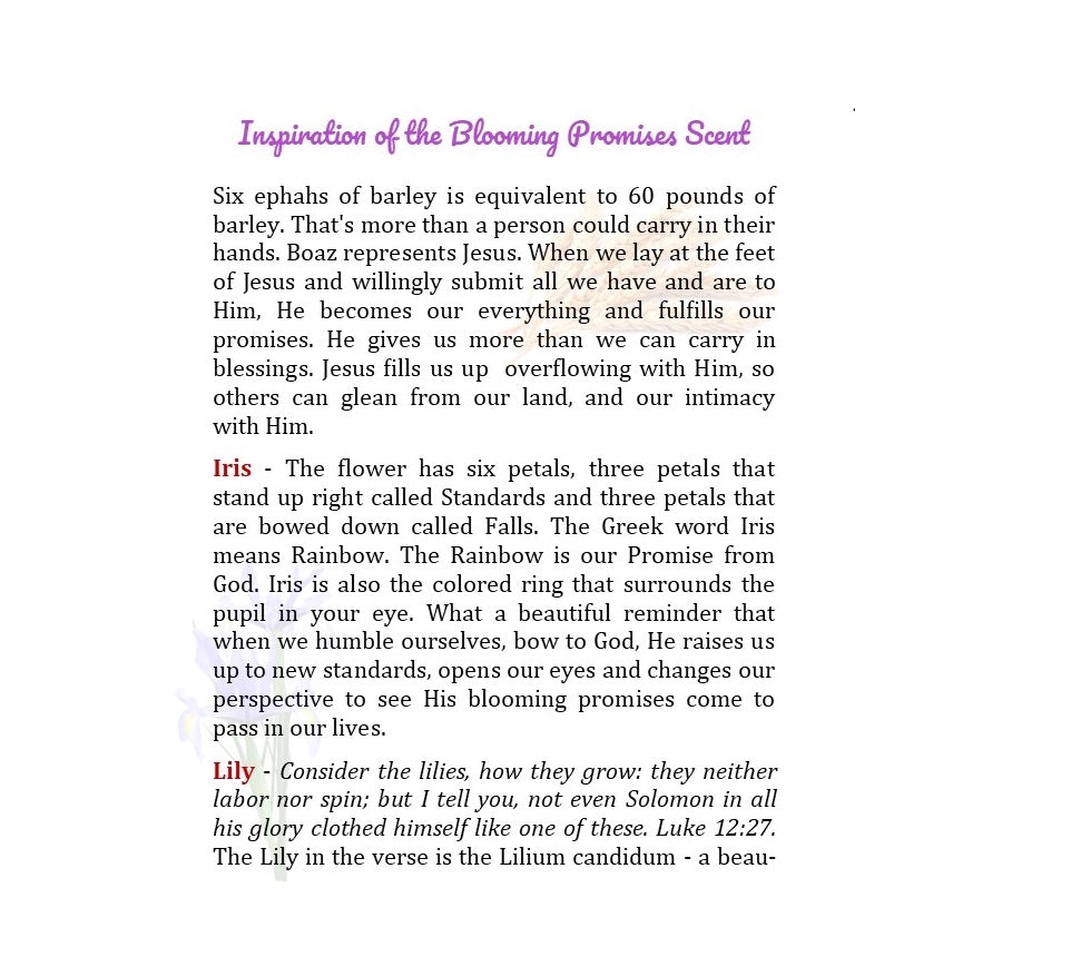 Blooming Promises