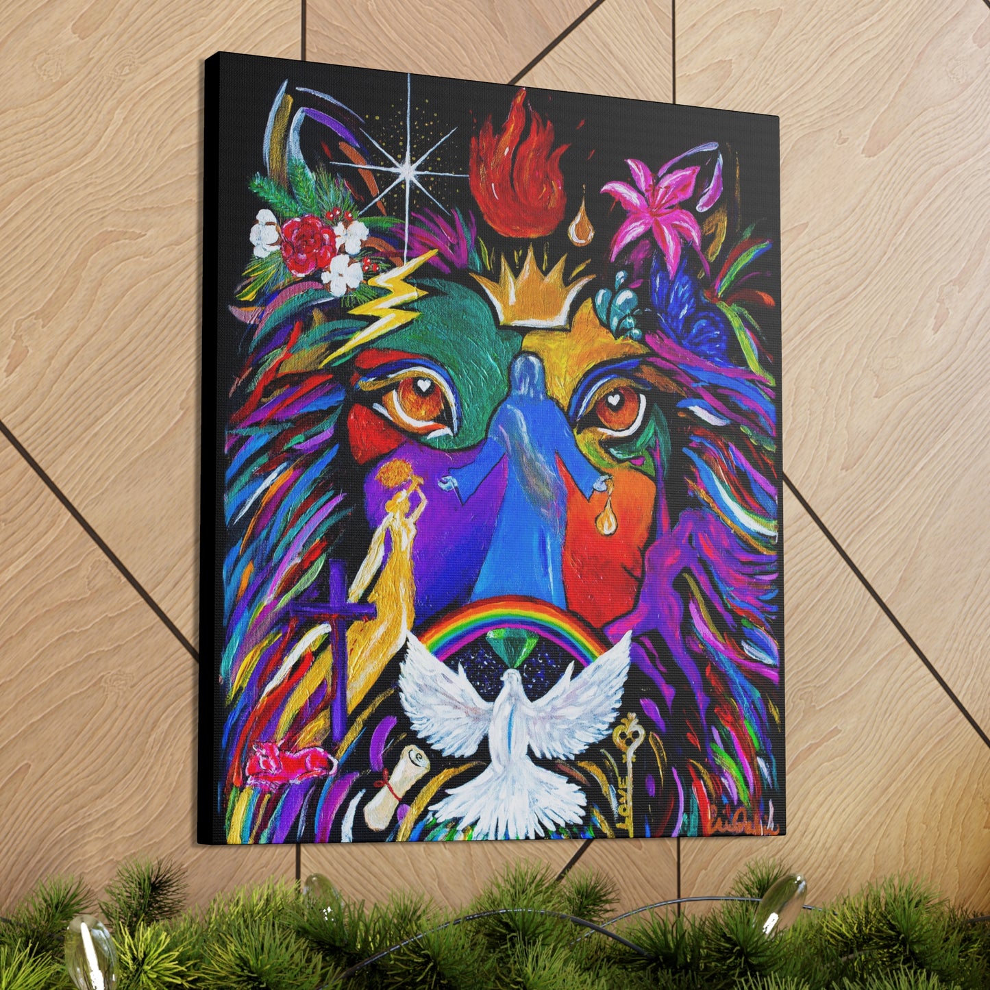 Revelation of the Kingdom - 20" x 24" Premium Gallery Wrap Canvas
