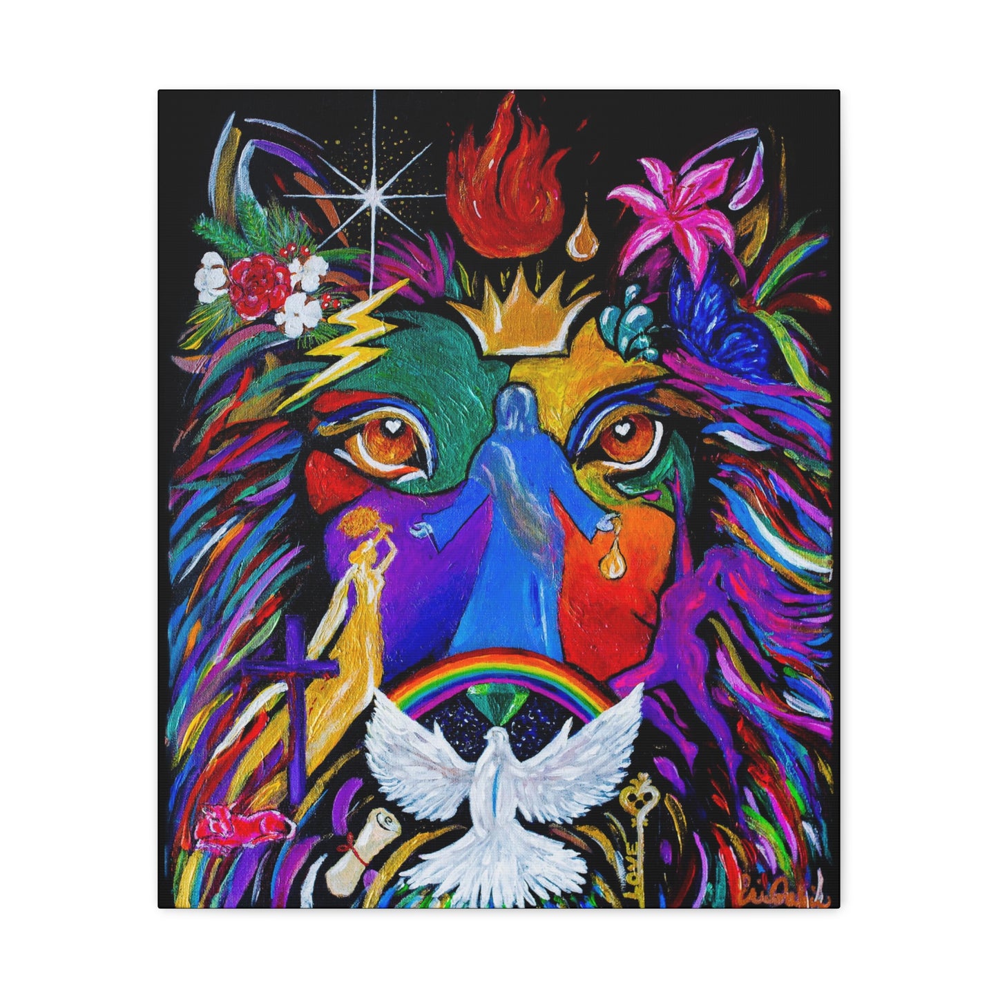 Revelation of the Kingdom - 20" x 24" Premium Gallery Wrap Canvas